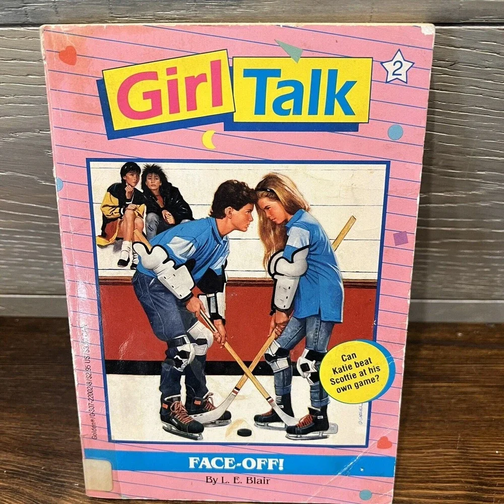 Girl Talk Book‎ Series Vintage 1990s LOT OF 4 L E Blair 2 4 6 9 Paperback Books